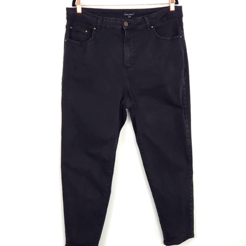 Universal Standard Charcoal Denim Pants